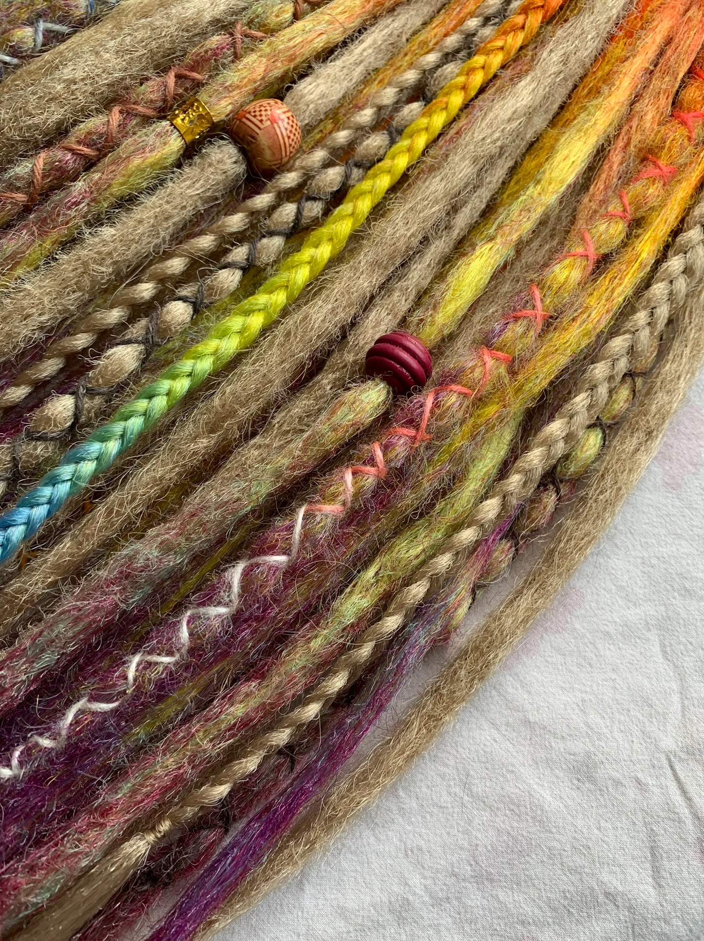 Light Rainbow - crochet synthetic