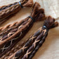 Livana Dreadlocks in braun gewellt lockig handgefertigt synthetische Dreads Sonderanfertigung Eternal Vanity