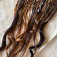 Livana Dreadlocks in braun gewellt lockig handgefertigt synthetische Dreads Sonderanfertigung Eternal Vanity