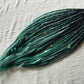 Livana Boho Dreadlocks in green and mint colours handmade synthetic dreads custom order Green Nature Boho