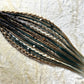 Forest Feeling blonde brown and green handmade synthetic dread dreadlock extensions custom made