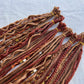 Red Witch copper red handmade synthetic dread dreadlock extensions custom made