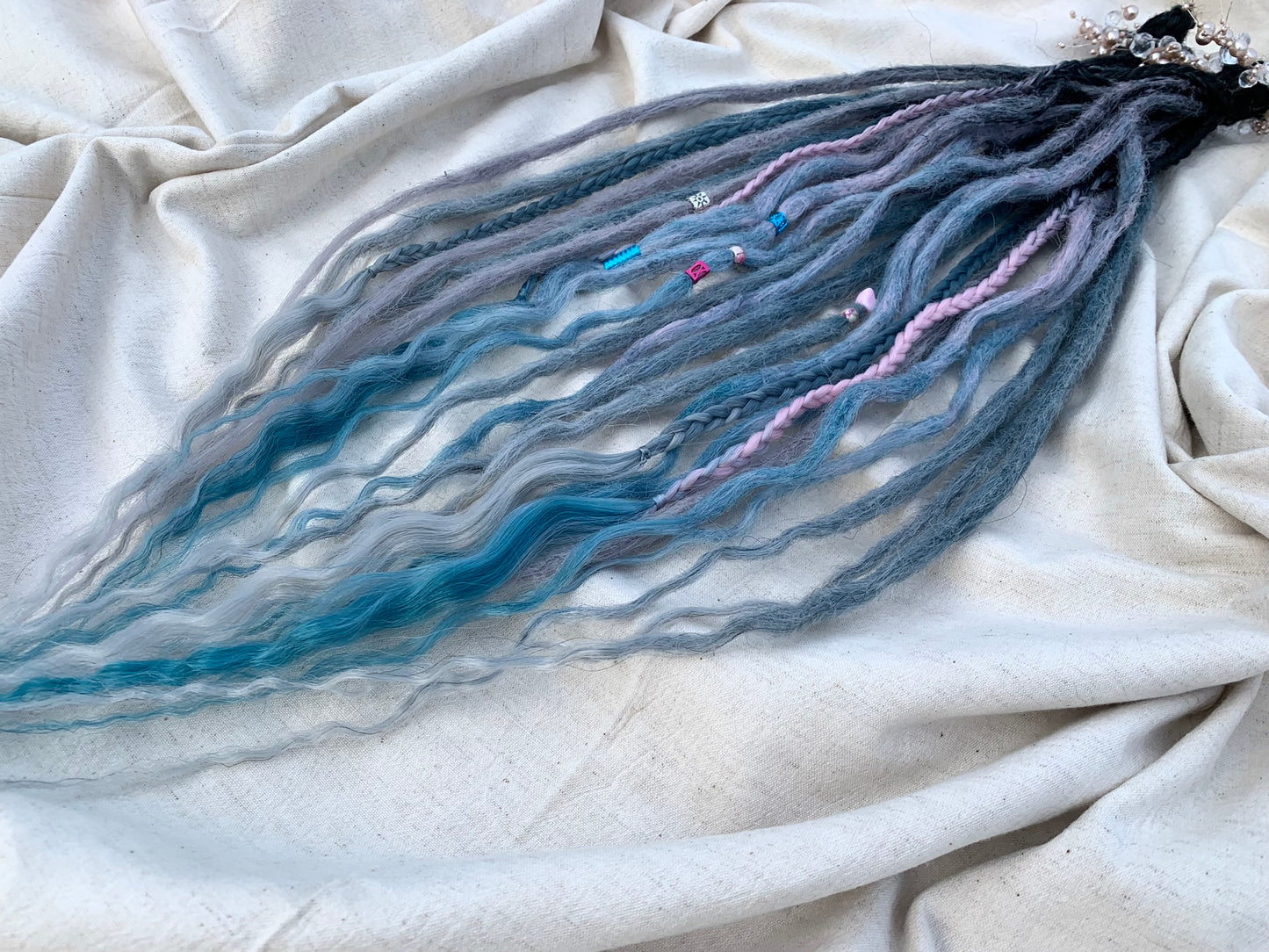 Cloudy Sky - crochet synthetic