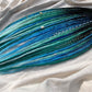Sirens Bay - blue, green, black handmade synthetic locs (made on order)