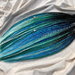 Sirens Bay - blue, green, black handmade synthetic locs (made on order)