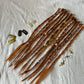 Copper Girl handmade synthetic dread dreadlock extensions custom made
