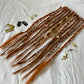 Copper Girl handmade synthetic dread dreadlock extensions custom made