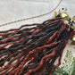 Brown and Copper synthetic Dreadlocks, One-of-One, Nordic Locs Atelier