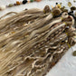 Blonde Boho Dreadlocks-Premade Set, One-of-One, Nordic Locs Atelier, created by: Livana,  30 DE synthetic Dreads and Braids