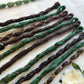 Green Soul synthetic Dreadlocks, One-of-One, Nordic Locs Atelier